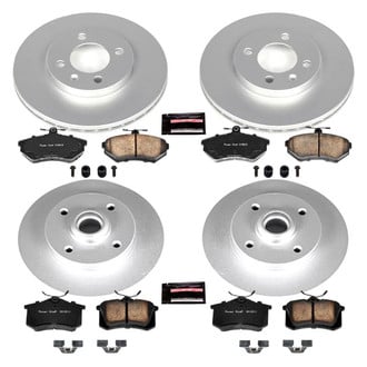 PowerStop® - Z17 Evolution Geomet® Plain Front and Rear Brake Kit