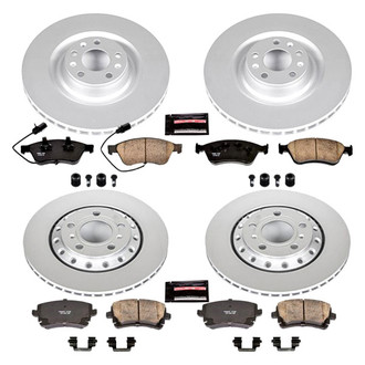 PowerStop® - Z17 Evolution Geomet® Plain Brake Kit