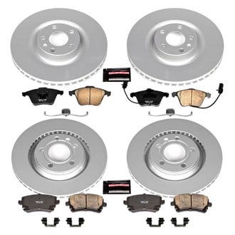 PowerStop® - Z17 Evolution Geomet® Plain Front and Rear Brake Kit