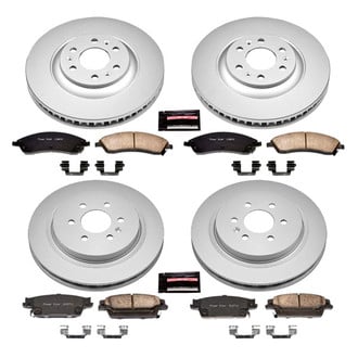 PowerStop® - Z17 Evolution Geomet® Plain Brake Kit