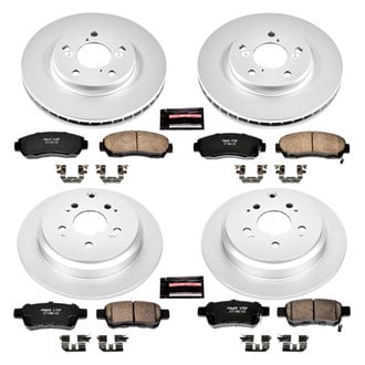 PowerStop® - Z17 Evolution Geomet® Plain Brake Kit