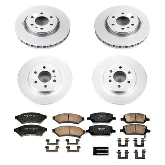 PowerStop® - Evolution Geomet® Z17 Plain Brake Kit
