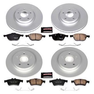PowerStop® - Evolution Geomet® Z17 Plain Brake Kit