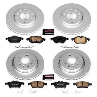 PowerStop® - Evolution Geomet® Z17 Plain Brake Kit