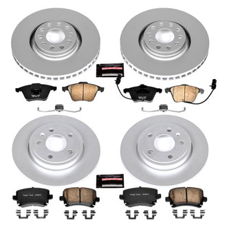 PowerStop® - Z17 Evolution Geomet® Plain Brake Kit