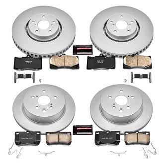 PowerStop® - Z17 Evolution Geomet® Plain Front and Rear Brake Kit