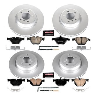 PowerStop® - Z17 Evolution Geomet® Plain Front and Rear Brake Kit
