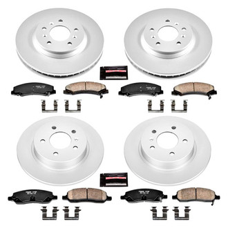 PowerStop® - Evolution Geomet® Z17 Plain Brake Kit