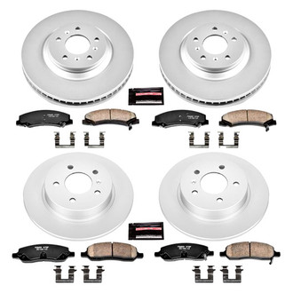 PowerStop® - Evolution Geomet® Z17 Plain Brake Kit