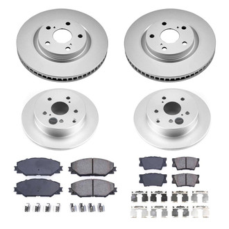 PowerStop® - Evolution Geomet® Z17 Plain Brake Kit