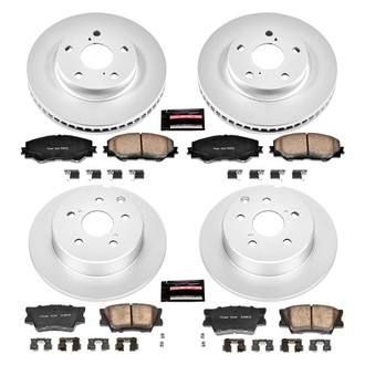 PowerStop® - Evolution Geomet® Z17 Plain Brake Kit