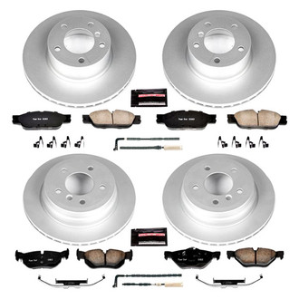 PowerStop® - Z17 Evolution Geomet® Plain Front and Rear Brake Kit