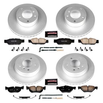PowerStop® - Z17 Evolution Geomet® Plain Front and Rear Brake Kit