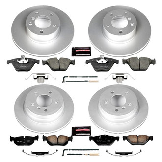 PowerStop® - Z17 Evolution Geomet® Plain Front and Rear Brake Kit