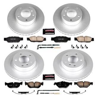 PowerStop® - Z17 Evolution Geomet® Plain Front and Rear Brake Kit