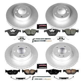 PowerStop® - Z17 Evolution Geomet® Plain Front and Rear Brake Kit