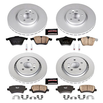 PowerStop® - Evolution Geomet® Z17 Plain Brake Kit