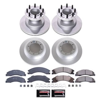 PowerStop® - Z17 Evolution Geomet® Plain Front and Rear Brake Kit