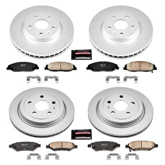 PowerStop® - Z17 Evolution Geomet® Plain Brake Kit