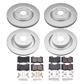 PowerStop® - Evolution Geomet® Z17 Plain Brake Kit