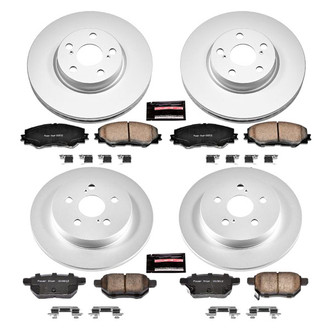 PowerStop® - Z17 Evolution Geomet® Plain Brake Kit