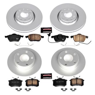 PowerStop® - Z17 Evolution Geomet® Plain Brake Kit