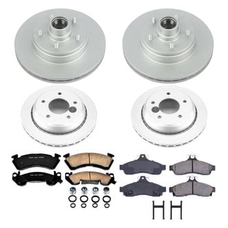 PowerStop® - Z17 Evolution Geomet® Plain Brake Kit