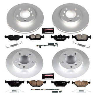 PowerStop® - Z17 Evolution Geomet® Plain Brake Kit