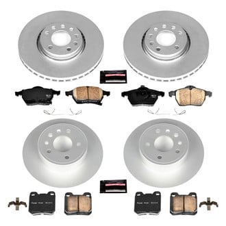 PowerStop® - Z17 Evolution Geomet® Plain Brake Kit
