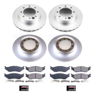 PowerStop® - Z17 Evolution Geomet® Plain Front and Rear Brake Kit