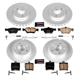 PowerStop® - Z17 Evolution Geomet® Plain Front and Rear Brake Kit