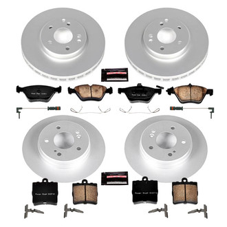 PowerStop® - Evolution Geomet® Z17 Plain Brake Kit