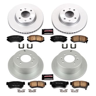 PowerStop® - Z17 Evolution Geomet® Plain Brake Kit
