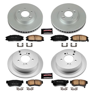 PowerStop® - Z17 Evolution Geomet® Plain Brake Kit