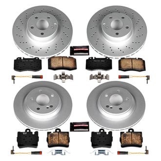 PowerStop® - Z17 Evolution Geomet® Plain Front and Rear Brake Kit