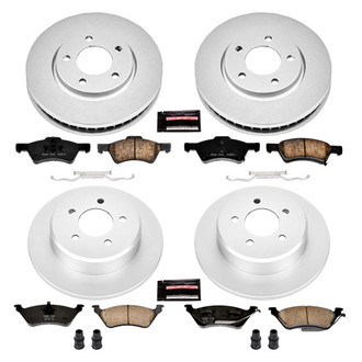 PowerStop® - Evolution Geomet® Z17 Plain Brake Kit