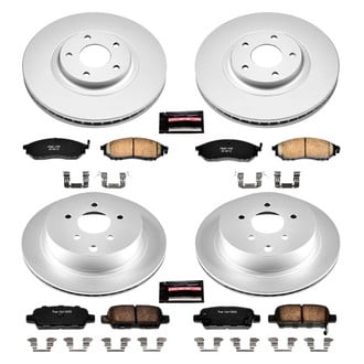 PowerStop® - Z17 Evolution Geomet® Plain Brake Kit