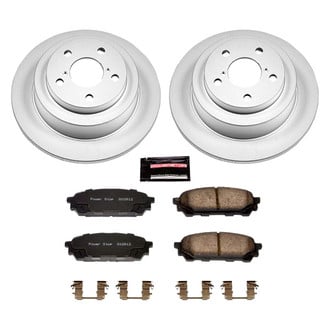 PowerStop® - Z17 Evolution Geomet® Plain Rear Brake Kit