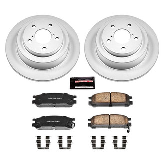 PowerStop® - Z17 Evolution Geomet® Plain Rear Brake Kit