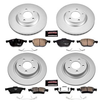 PowerStop® - Z17 Evolution Geomet® Plain Brake Kit