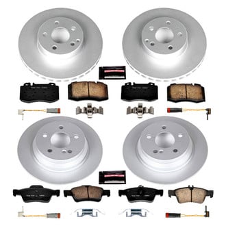 PowerStop® - Z17 Evolution Geomet® Plain Front and Rear Brake Kit