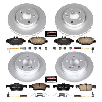 PowerStop® - Z17 Evolution Geomet® Plain Brake Kit