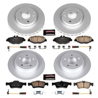 PowerStop® - Z17 Evolution Geomet® Plain Front and Rear Brake Kit