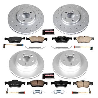 PowerStop® - Z17 Evolution Geomet® Plain Front and Rear Brake Kit
