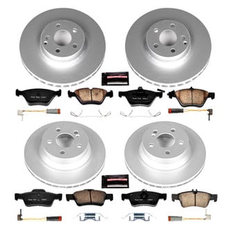PowerStop® - Z17 Evolution Geomet® Plain Front and Rear Brake Kit