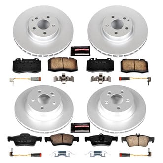 PowerStop® - Z17 Evolution Geomet® Plain Front and Rear Brake Kit