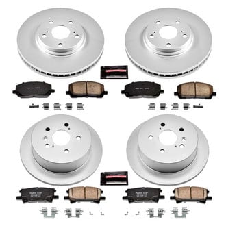 PowerStop® - Z17 Evolution Geomet® Plain Brake Kit