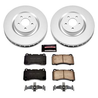 PowerStop® - Z17 Evolution Geomet® Plain Front Brake Kit