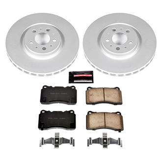 PowerStop® - Z17 Evolution Geomet® Plain Front Brake Kit