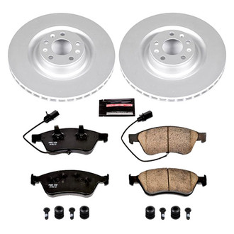 PowerStop® - Z17 Evolution Geomet® Plain Front Brake Kit